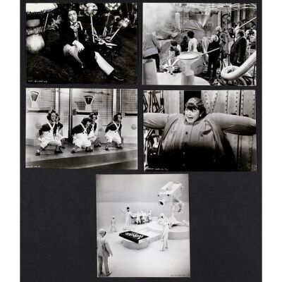 1243. Vintage Original Single-Weight Glossy Untrimmed Advance Photographs (35) (8" x 10"); Very Fine- ### WILLY WONKA AND THE CHOCOLATE FACTORY (1971)