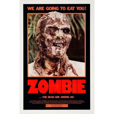 1264. One Sheet (27" x 41") Signed by Ian McCulloch; Very Fine+ Folded ### ZOMBIE (1979)