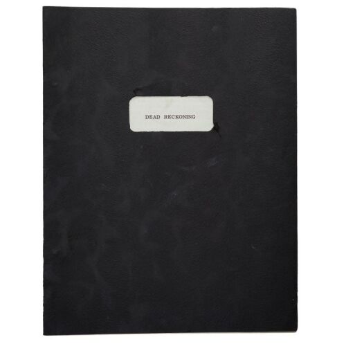 83. THE DEEP (1970): Film Script with Letter of Provenance (8.5" x 11"); Written by Orson Welles; Fine+