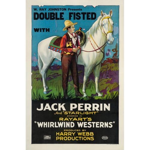 90. DOUBLE FISTED (1925): One Sheet (27" x 41"); Stone Lithograph; Fine+ on Linen