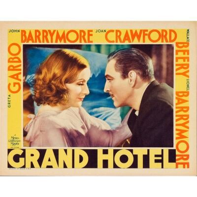 121. GRAND HOTEL (1932): Lobby Card (11" x 14"); Very Fine+