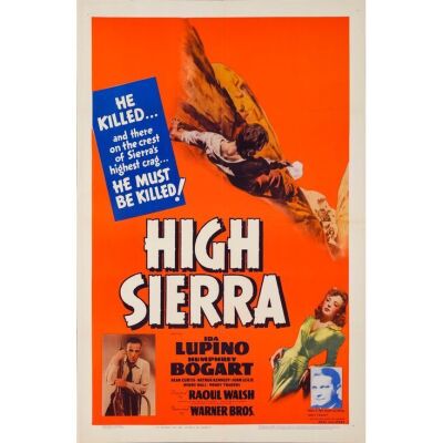 131. HIGH SIERRA (1941): One Sheet (27" x 41"); From The Royal Theatre Collection; Near Mint Folded