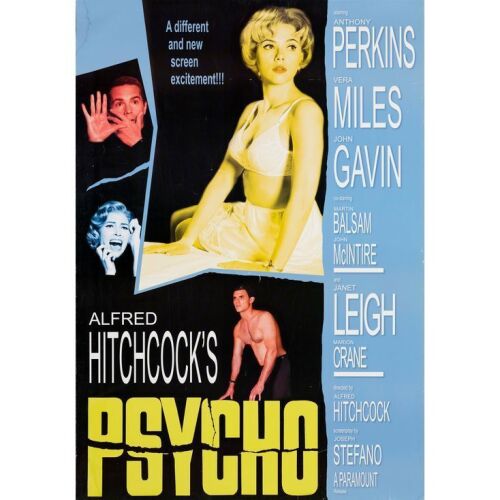 132. HITCHCOCK (2012): Prop "Psycho" Full-Bleed One Sheet Poster (27" x 39") (LOA from Propmaster); Very Fine- Rolled