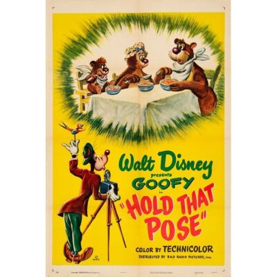 133. HOLD THAT POSE (1950): One Sheet (28" x 41"); Style A; Very Fine- on Linen