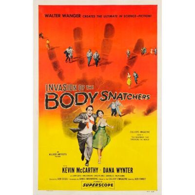 146. INVASION OF THE BODY SNATCHERS (1956): One Sheet (27" x 41"); Fine on Linen