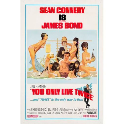 169. JAMES BOND: YOU ONLY LIVE TWICE (1967): One Sheet (28" x 41"); Style C; Fine+ on Linen