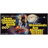 173. JAMES BOND: DIAMONDS ARE FOREVER (1971): 24 Sheet (232" x 104"); Rainlap Style; Very Fine Folded