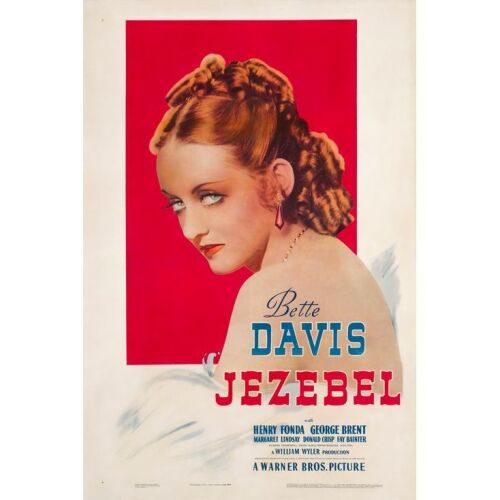179. JEZEBEL (1938): One Sheet (27" x 41"); Fine on Linen