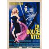 182. LA DOLCE VITA (1959): Italian Four Fogli (55" x 78"); Country-of-Origin; Very Fine+ on Linen