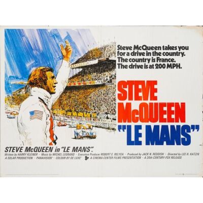 188. LE MANS (1971): British Quad (40" x 30"); Fine Folded