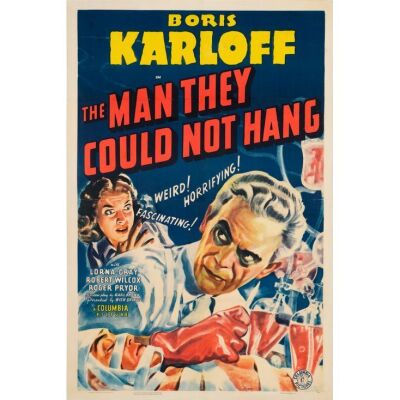 201. THE MAN THEY COULD NOT HANG (1939): One Sheet (27" x 41"); Fine- on Linen