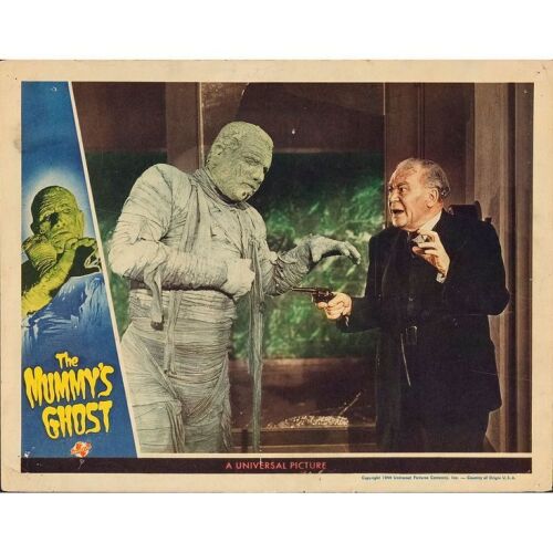 215. THE MUMMY'S GHOST (1944): Lobby Card (11" x 14"); Very Good+