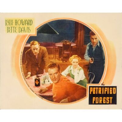 235. THE PETRIFIED FOREST (1936): Lobby Card (11" x 14"); Very Fine-