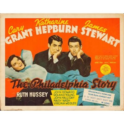 238. THE PHILADELPHIA STORY (1940): Title Lobby Card (11" x 14"); Fine+