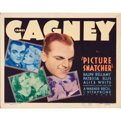 239. PICTURE SNATCHER (1933): Title Lobby Card (11" x 14"); Fine+