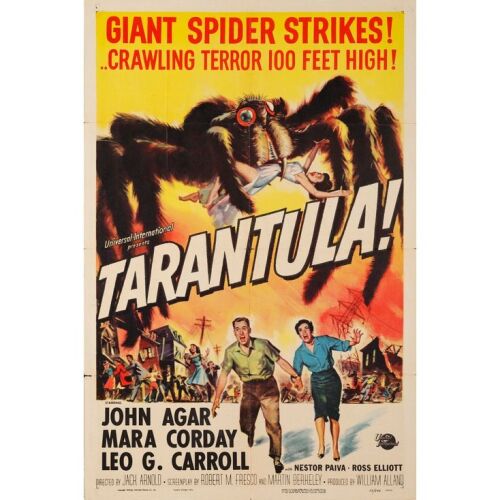 301. TARANTULA (1955): One Sheet (27" x 41"); Very Fine- Folded