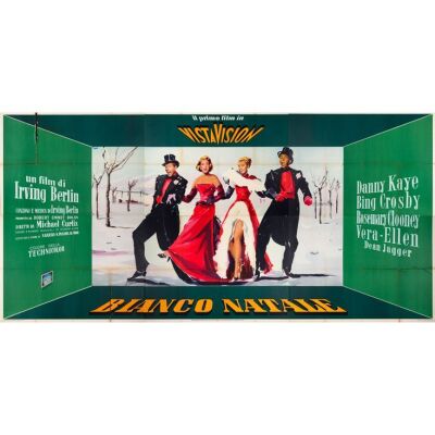 339. WHITE CHRISTMAS (1954): Italian Billboard (192" x 80"); Very Fine Folded