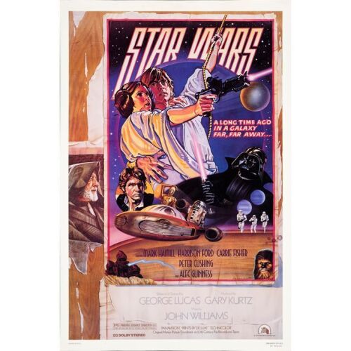 1084. One Sheet (27" x 41"); 15th Anniversary Style D Licensed Numbered Poster; Very Fine+ Rolled ### STAR WARS: A NEW HOPE (1992)