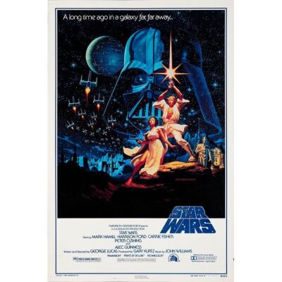 1083. One Sheet (27" x 41"); 15th Anniversary Poster, Style B; Fine+ Rolled ### STAR WARS: A NEW HOPE (R-1992)