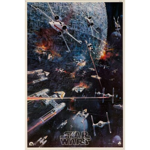 1077. LP Soundtrack Poster (22" x 33"); Very Fine Folded ### STAR WARS: A NEW HOPE (1977)
