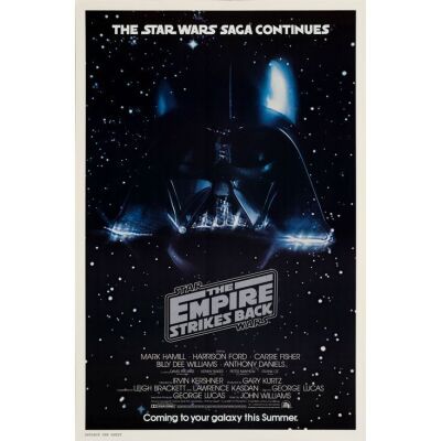 1086. One Sheet (27" x 41"); Advance Studio Style; Very Fine+ Rolled ### STAR WARS: THE EMPIRE STRIKES BACK (1980)