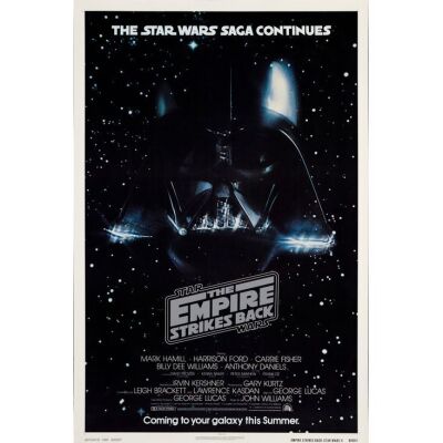 1087. One Sheet (27" x 41"); Advance, NSS Style; Very Fine- Rolled ### STAR WARS: THE EMPIRE STRIKES BACK (1980)