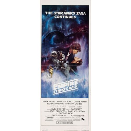 1089. Insert (14" x 36"); Very Fine+ Folded ### STAR WARS: THE EMPIRE STRIKES BACK (1980)