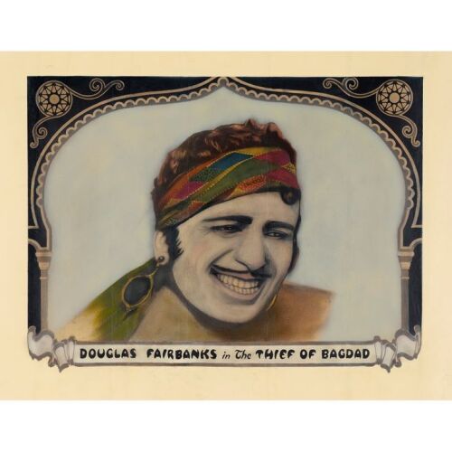 320. THE THIEF OF BAGDAD (1924): Half Sheet (19" x 24.75"); Good+ on Paper