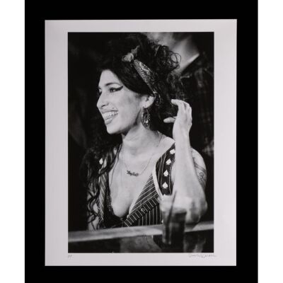 13. AMY WINEHOUSE - Artist's Proof Koko Green Room Print by Scarlet Page, 2006
