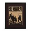 21. THE BEATLES - Framed John Lennon, Paul McCartney, George Harrison and Ringo Starr Autographed Big New Beat Magazine Cover