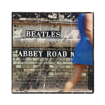 26. THE BEATLES - Vintage Photographic Print of Abbey Road Album Back Cover Artwork by Iain Macmillan
