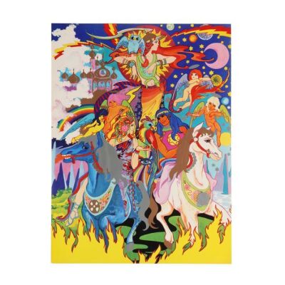 39. THE BEATLES - The Beatles Apple Boutique "Athena" Psychedelic 1960s Poster