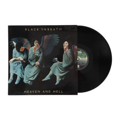 63. BLACK SABBATH - Ronnie James Dio-Autographed Heaven and Hell LP