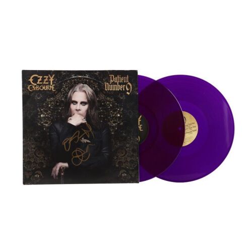 69. OZZY OSBOURNE - Ozzy Osbourne-Autographed Patient Number 9 Vinyl