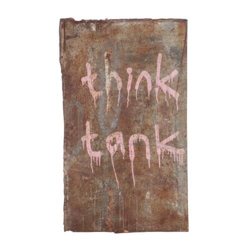 76. BANKSY - Think Tank Original Graffiti Artwork by Banksy