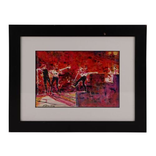 92. THE CLASH - On Stage Original Artwork by Ray Lowry