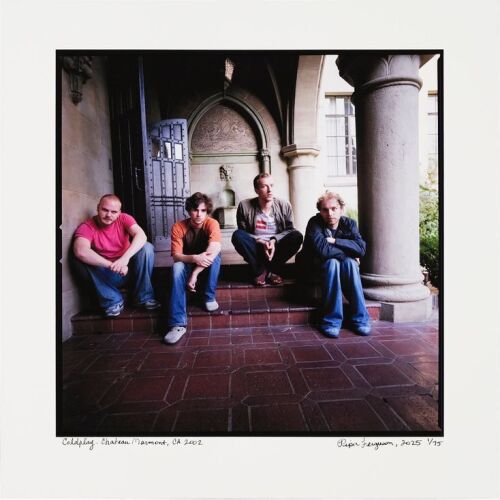 96. COLDPLAY - Limited Edition Chateau Marmont Filter Magazine Outtake Shot Print by Piper Ferguson, 2002