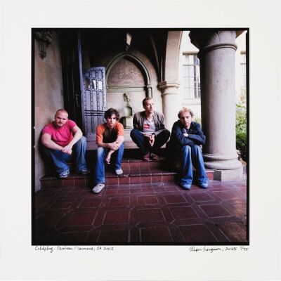 96. COLDPLAY - Limited Edition Chateau Marmont Filter Magazine Outtake Shot Print by Piper Ferguson, 2002