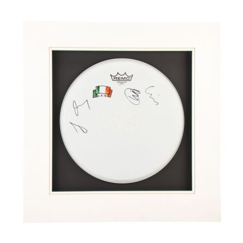 97. COLDPLAY - Chris Martin, Jonny Buckland, Guy Berryman and Will Champion-Autographed Stage-Played Dublin Concert Remo Drumhead