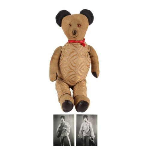 111. DAVID BOWIE - David Bowie's 1968 Mime Photoshoot Teddy Bear "Bobby"