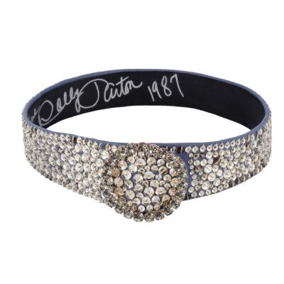116. DOLLY PARTON - Dolly Parton-Autographed Belt