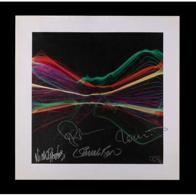 119. DURAN DURAN - Simon Le Bon, Nick Rhodes, John Taylor and Roger Taylor-Autographed "Hungry Like The Wolf" Limited Edition Canvas Print by Tim Wakefield, 2016