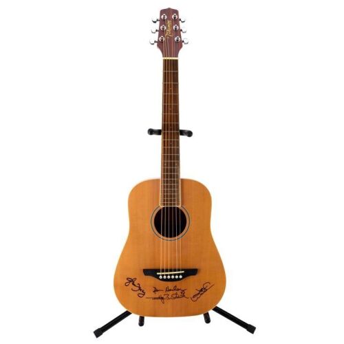 122. THE EAGLES - Don Henley, Glenn Frey, Joe Walsh and Timothy B. Schmit-Autographed Takamine G-Series Acoustic Guitar