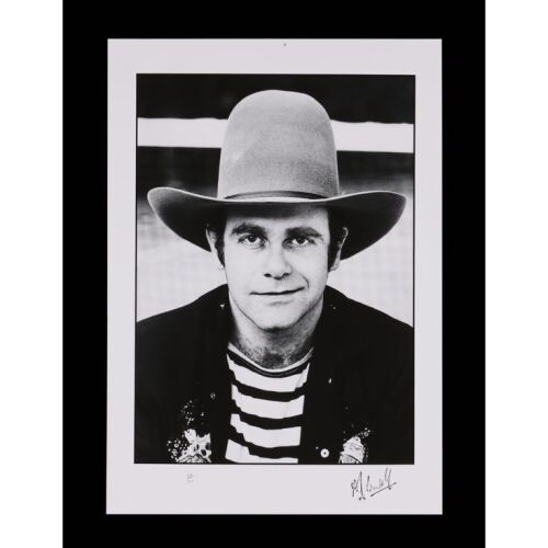 124. ELTON JOHN - The Rockarchive Collection: Limited Edition Print by Allan Ballard, Los Angeles, 1975