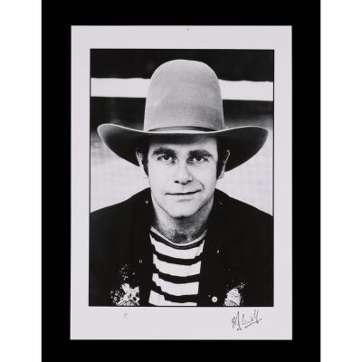 124. ELTON JOHN - The Rockarchive Collection: Limited Edition Print by Allan Ballard, Los Angeles, 1975