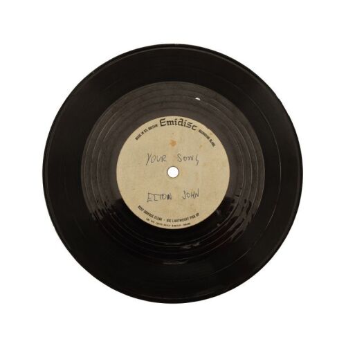 125. ELTON JOHN - Your Song 1970 Early Version UK Emidisc Acetate