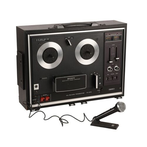 127. ELVIS PRESLEY - Colonel Tom Parker's Live Recording of December 2, 1976 Concert and Original Reel-to-Reel Tape Recorder