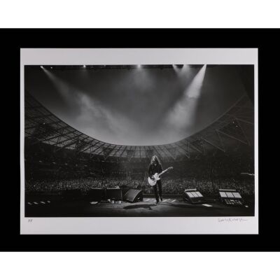 134. FOO FIGHTERS - Artist's Proof London Stadium Print by Scarlet Page, 2024