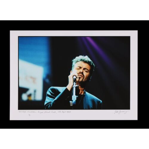 137. GEORGE MICHAEL - The Rockarchive Collection: Limited Edition Print by Jill Furmanovsky, Royal Albert Hall, 1999