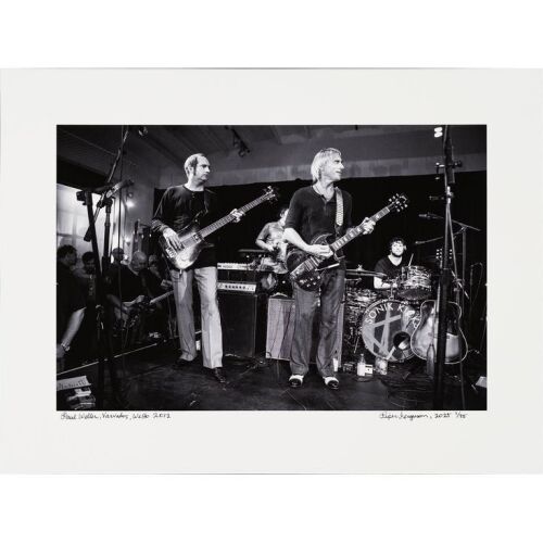 150. PAUL WELLER - Limited Edition John Varvatos Store Performance Print by Piper Ferguson, 2012
